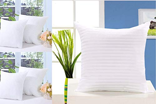 Image of JDX Hotel Microfiber Cushion BD (24X24 Inches Set of 5, White)