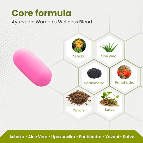 Image of Green Milk Ovapex Tablets | Ayurvedic Women's Wellness Supplement | Supports Menstrual Cycle Balance, Strength & Vitality | Helps Manage Fatigue & Monthly Discomfort | Hormone-Free Herbal Formula | 5 x 30 Tablets
