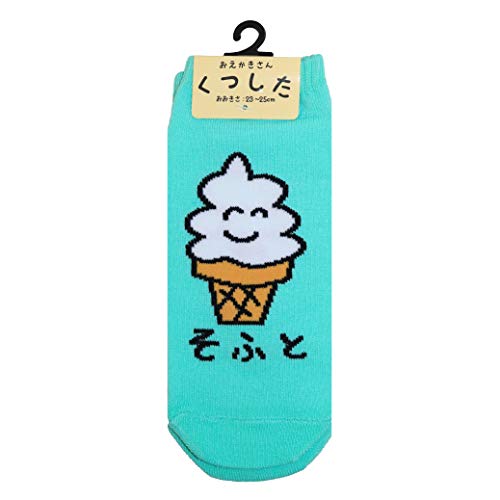 そふとさん[男女兼用靴下]アンクルソックス オクタニコーポレーション 派手くつした 面白ZAKKA グッズ