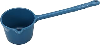 Gatuida Cucharón de Plástico con Mango Ergonómico Resistente y Duradero Pala de Baño Reutilizable Multifuncional para Cocina Lavado y Riego Doméstico Color Azul