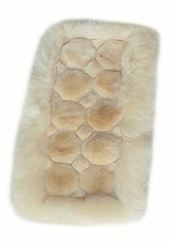 Tapis en fourrure de péruvienne blanc Octacon Designs d'une douceur d'exception - 2