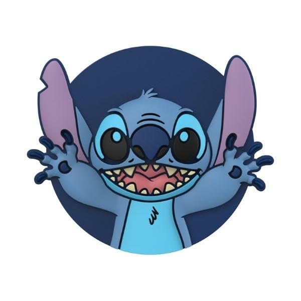 Image of PopSockets Adhesive Phone Grip, Holder, Phone Stand, Disney Lilo & Stitch - Aloha Stitch