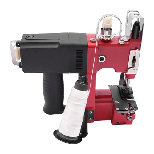 Bag Sewing machine, Portable Bag Closer Closing Machine, GK9-890 Automatic Woven Bag Closer Packing Machine for Knitted Leather Snakeskin Bag Sack (110V)