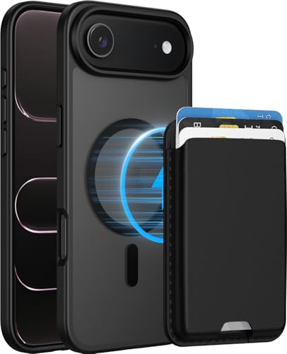 Ntwinro for iPhone Air Wallet Case, Black