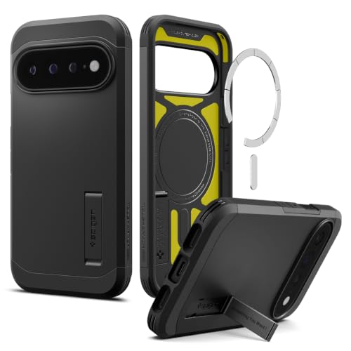 Spigen Tough Armor MagFit for Pixel 11 Pro XL Case, Black