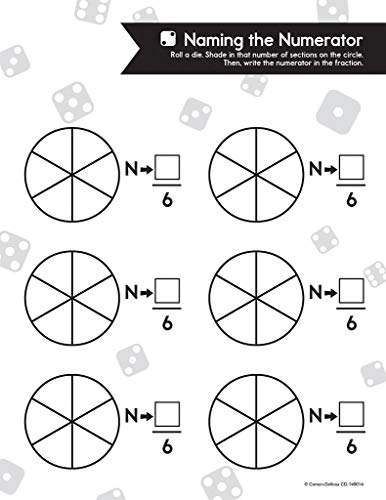 Carson Dellosa Education Train Your Brain Fractions Classroom Activity Kit, Multi 111 per Each - Image 8