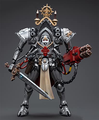 Hiplay Joytoy × Warhammer 40K Officially Licensed 1/18 Scale Science-Fiction Action Figures Full Set Series-Adepta Sororitas Order Of The Argent Shroud Paragon Warsuit Sister Collaen #TOP21