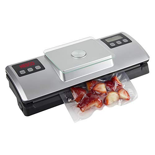 Nesco VSS-01 Automatic Food Vacuum Sealer with Digital Scale and Bag Starter Kit, Silver by NESCO - Image 5