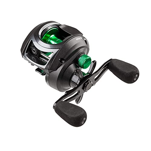 Mitchell 1520955 MX3 Baitcasting baitcasting Rollen, Negro Verde, LP