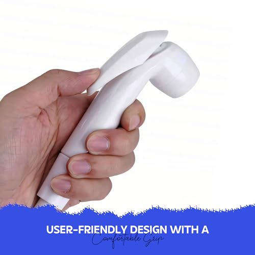 Image of MIORAH Health Faucet Gun Only | Premium Jet Spray Gun for Toilet | Durable Bathroom Bidet Spray Head | Leakproof & Easy Clean
