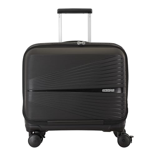 Image of American Tourister Cabin AIRCONIC2.0 Rolling Tote Polypropylene (PP) Hard 8 Wheels Spinner Luggage /Suitcase /Trolley Bag for Travel (Black), Small, 55 cm