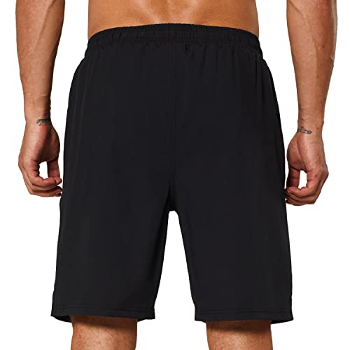 HODOSPORTS Mens Swim Trunks with Compression Liner 9 Inch Quick Dry Swim Shorts with Pockets Swim Suit3