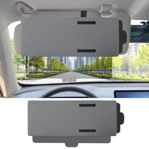 Car Sun Visor Extender for Vauxhall Mokka Electric 2020-2023 2024 2025 2026, Anti Glare Adjustable Vehicle Sun Blocker Extension, Blocks Front & Side Sunlight, for Cars Trucks SUVs Accessories