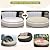 HOMBYS Outdoor Daybed Cushion Cover,Outdoor Round Bed Cushion Cover,Replacement Sunbed Cushion Cover with Drawstring,Patio DayBed Mattress Cover,Cover ONLY,Khaki