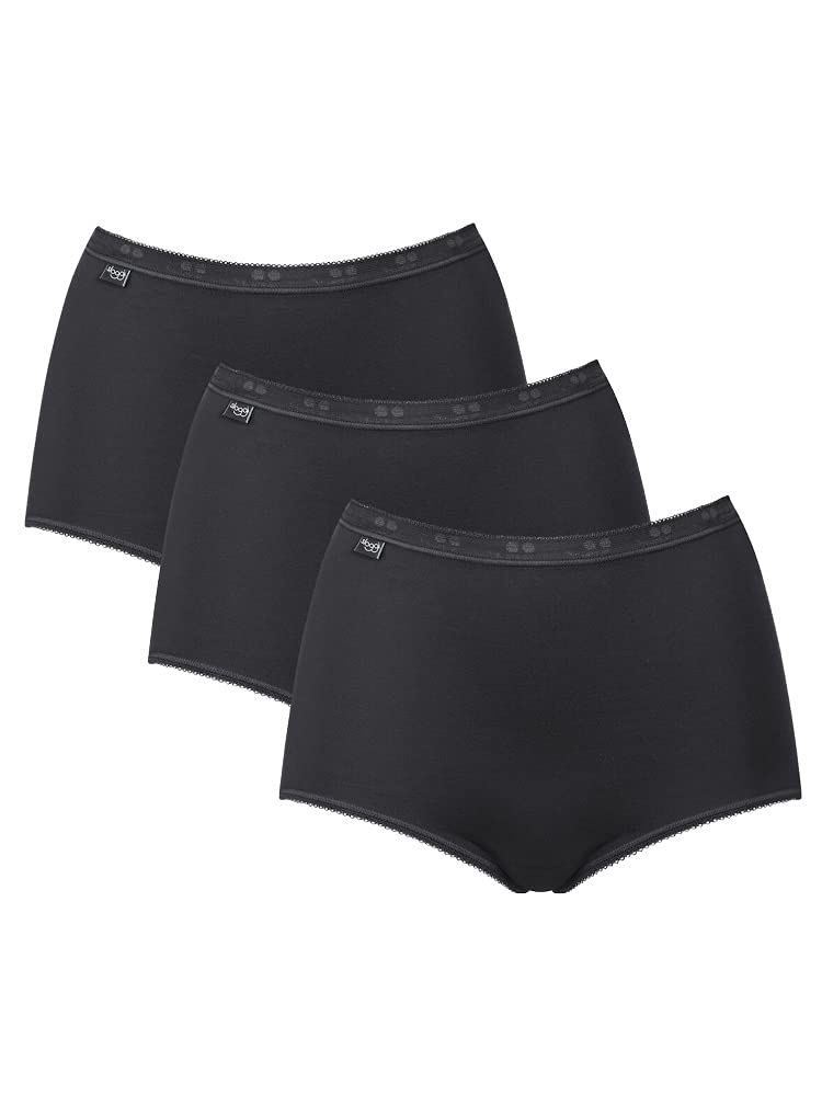 Sloggi Women's Noir Maxi Panties Basic+ (X3)