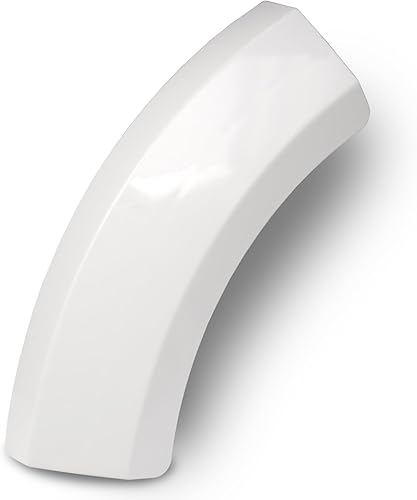 00644221 - Manija de puerta para secadora de ropa compatible con SPL27343 SPL27343 WTE WTV WTS Series, color blanco mejorado