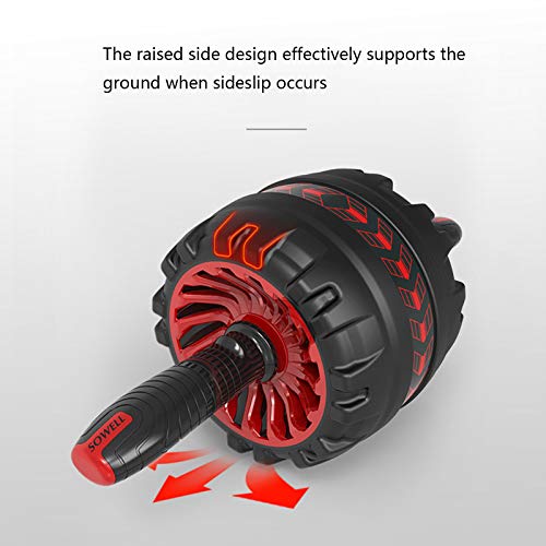 Roller-Home Dispositivo de Treinamento Ab Core, Equipamento de Exercícios Ab Roda Ab para Academia D