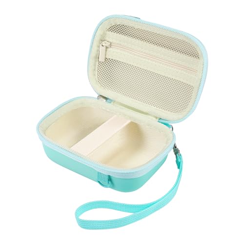 Housse étui pour appareil photo Canon SX740 Leayjeen avec compartiment batterie vert