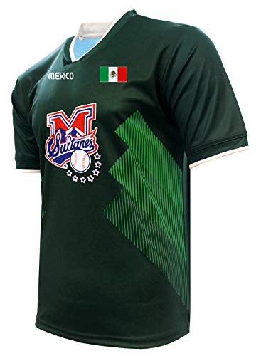 Jersey Mexico Sultanes de Monterrey 100% Polyester miniatura 2