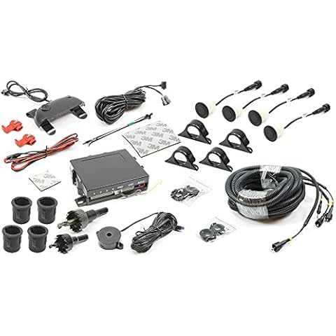Rostra 250-1903-BZTRK Rear Bumper Parking Assistance System for Light Duty Trucks Cover