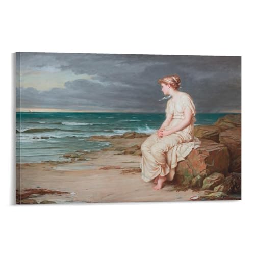 Impression sur toile Waterhouse Miranda - Tableau décoration murale d'intérieur 40x60 cm