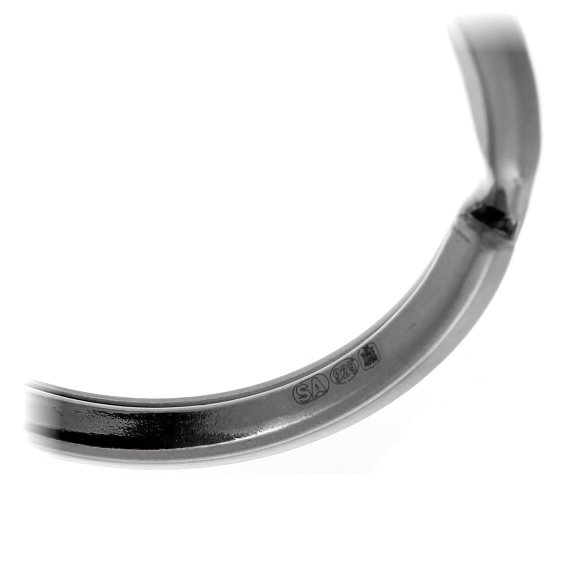 Alexander Castle Porte-Clés Saint Christophe en Argent Sterling 925 pour Homme - St Christophe Porte-Clés Réversible pour Voiture avec Coffret Cadeau Bijoux
