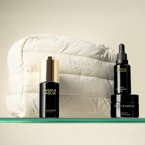 Angela Caglia Skin Reset Kit - Full Size Skincare Set with Cell Forté Serum, Soufflé Moisturizer, Daily Botanical Oil - Reduces Fine Lines & Wrinkles for Hydrated, Glowing Skin - Image 2