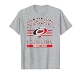 Carolina Hurricanes Hockey Club Gray Officially Licensed T-Shirt