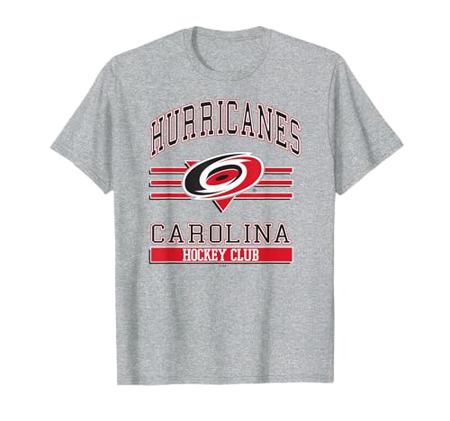 Carolina Hurricanes Hockey Club Gray Officially Licensed T-Shirt