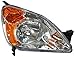 TYC Right Headlight Assembly Compatible with 2002-2004 Honda CRV