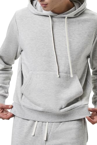 Forever 21 Men's Basic Heathered Drawstring Hoodie4