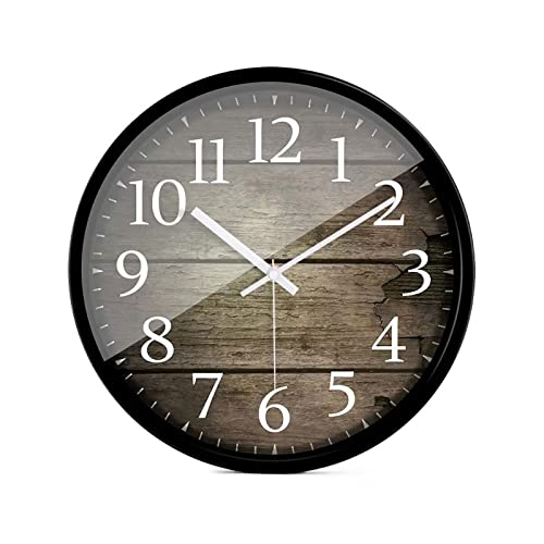 Horloges murales décoratives vintage en quartz finitions style européen salon