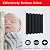 KTOESHEO 24 Pack Acoustic Panels,2" x 12" x 12"Sound Proof Foam Panels for Wall,Fireproof Absorbing Noise Cancelling Panels,to Absorb Noise and Eliminate Echoes. (12 red+12 black)