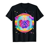 Un simpatico regalo per cani per uomini e donne con uno stile artistico sbalorditivo che mostra un bellissimo design di cane carlino Questa idea regalo per cani retrò può essere un regalo a sorpresa originale per tutti gli amanti dei cani per Natale o per un regalo di compleanno per mostrare il loro amore per i cani.