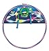 Produktbild alldoro 63023 LED 2er Set, 1 Hoop Fun Reifen Ø 72 cm blau/pink & 1 Jump Rope grün ca. 2,4 Meter, Hoopreifen & Springseil mit LEDs und Licht, Sportspielzeug für Kinder ab 4 Jahren & Erwachsene
