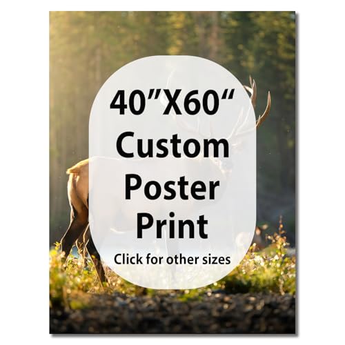 JIMUJIA Custom Canvas Art Print 40x60 - Unframed Artwork Personalized Wall Decor Customizable Photo Custom Portrait Office Living Room Bedroom Wall Art(4060in Unframe)