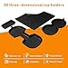 Cup Holder Inserts Coaster for Nissan Sentra Accessories 2025 2024 2023 2022 2021 2020 Center Console Liners Silicone Cup Mat Pad Interior Decoration(4pcs Sets,Black Trim)