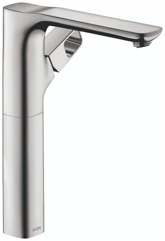 AXOR Urquiola Modern Premium Hand Polished 1-Handle 1 12-inch Tall Bathroom Sink Faucet in Chrome 11035001