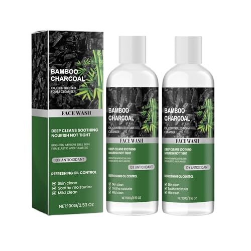 Gesichtsreiniger Mit Aktivkohle – Ölregulierung, Tiefenreinigung & Langanhaltende Feuchtigkeitsversâ€¦ – Miniatur