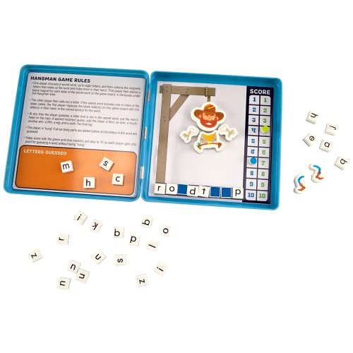 Playmonster Take 'N' Play Anywhere - Hangman, 6.75 Inches Wide X 6.75 Inches Long #TOP1