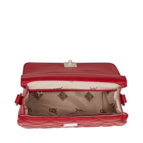 Steve Madden Carla Mixed Quilt Flap Crossbody4