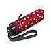 Produktbild Knirps Taschenschirm TS.010 Slim Small Superthin Design  Flaches Format  Superleicht  Sturmfest  18 cm  Lotus Flakes Red