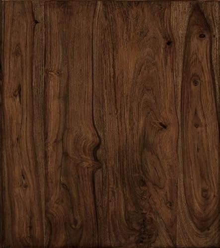 Image of Solid Sheesham Wood TV Unit for Living Room | TV Stand | TV Cabinet with Storage for Living Room and Hotel Furniture (Walnut Finish-01)