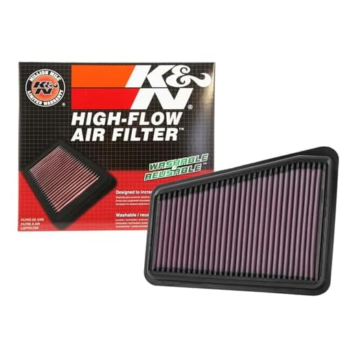 K&N Engine Air Filter: Reusable, Clean Every 75,000 Miles, Washable, Premium, Replacement Car Air Filter: Compatible with 2018-2019 GENESIS/KIA (G70, Stinger), 33-5067