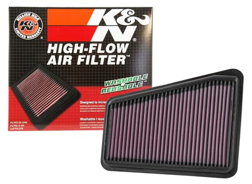 Filtre à air performance K&N améliorant le flux de Kia Stinger GT