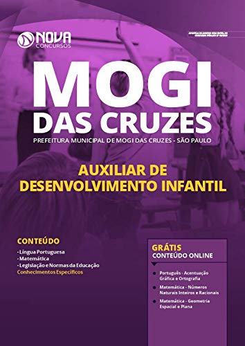 Apostila Mogi das Cruzes Auxiliar Desenvolvimento Infantil
