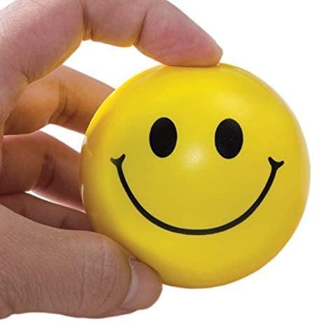 Image of GIRLYZ Attire Cricket Ball Light Weight | Made for Cricket Training | Tennis Training, (Smiley Ball (Pack of 3 Ball))