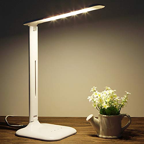 Tomssl Simple Folding Led Desk Lamp Creative Touch Induction Dimming Student Reading Usb Eye Protection Desk Lamp 15 33 26Cm #TOP1