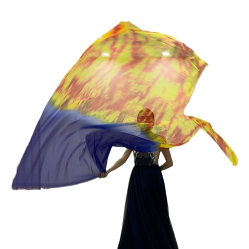 Iglesia Litúrgica Alabanza Adoración Danza Adoración Banderas 75x55 pulgadas Adoración ligera Gasas Banderas Varilla flexible