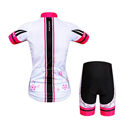 WOSAWE - Maglia da Ciclismo a Maniche Corte e